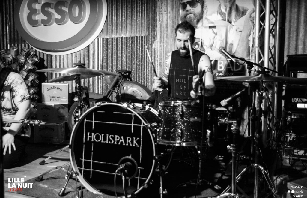 Holispark + District 7 à l’American Bar 76 à Auchel en live - photo n°7