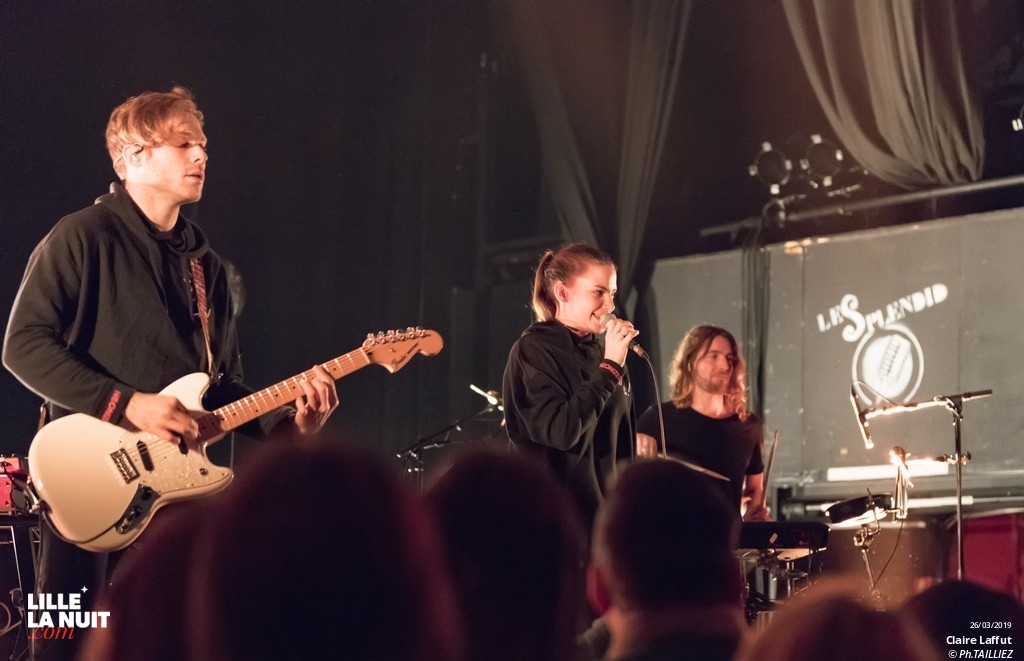 Vendredi Sur Mer + Corine + Claire Laffut au Splendid en live - photo n°2