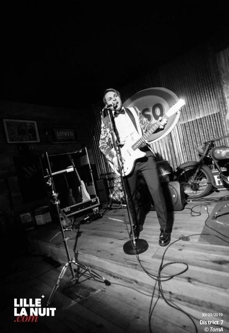 Holispark + District 7 à l’American Bar 76 à Auchel en live - photo n°5