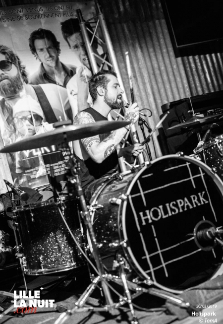Holispark + District 7 à l’American Bar 76 à Auchel en live - photo n°18