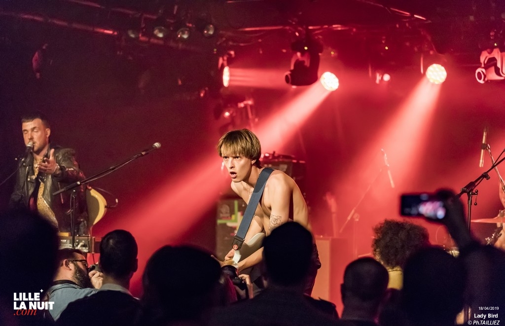 Yak + Lady Bird à l’Aéronef en live - photo n°4