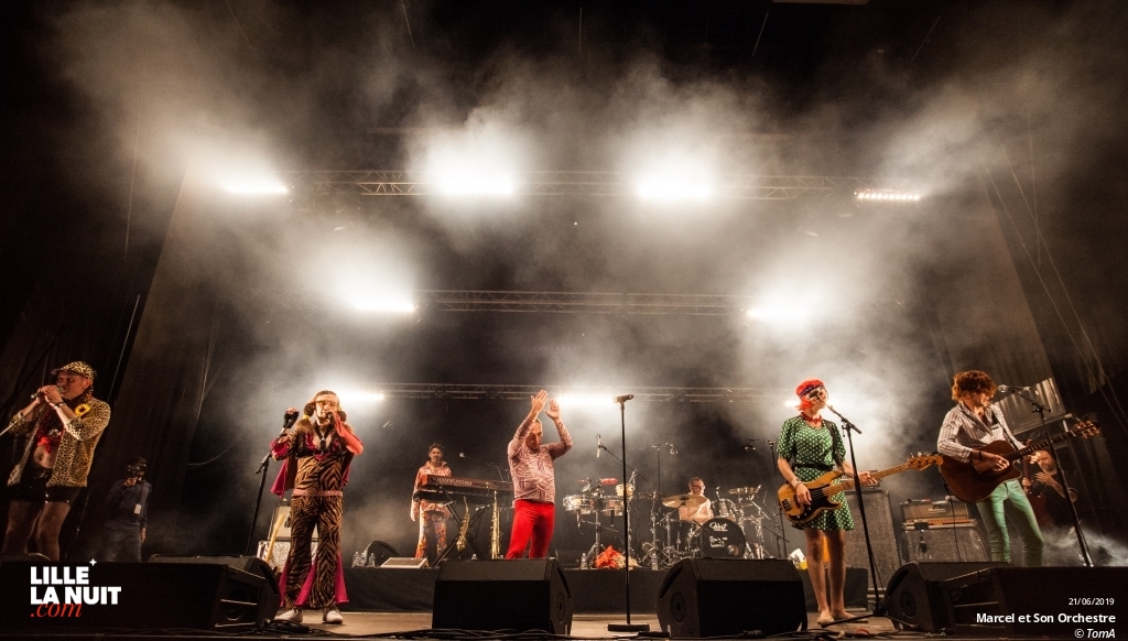 Marcel et Son Orchestre + Bigger + Marcus Gad And Tribe fêtent la musique à Béthune en live - photo n°2