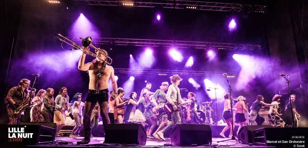 Marcel et Son Orchestre + Bigger + Marcus Gad And Tribe fêtent la musique à Béthune en live - photo n°8