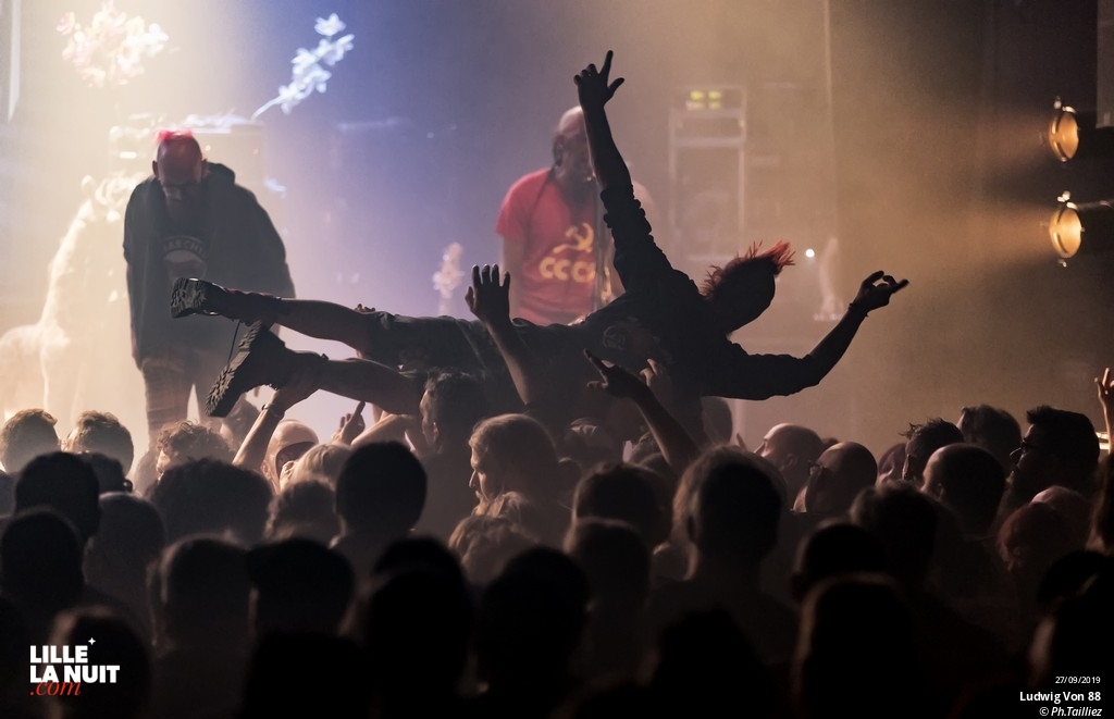 Ludwig von 88 + Grabuge au Métaphone en live - photo n°11