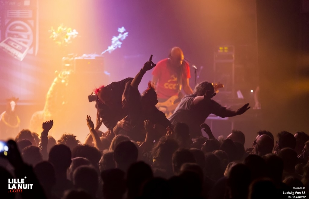 Ludwig von 88 + Grabuge au Métaphone en live - photo n°22