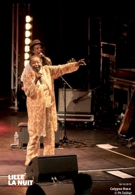 Calypso Rose + Mario Canonge Trio au Tourcoing Jazz Festival en live - photo n°11