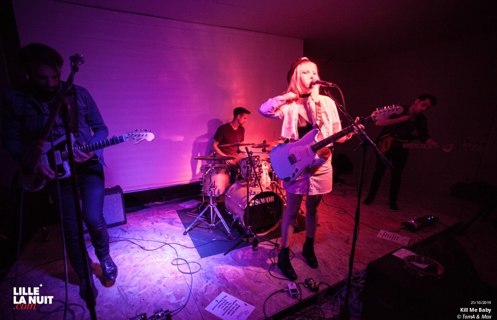 Kill Me Baby + Okay Bye à la Brat Cave en live - photo n°17