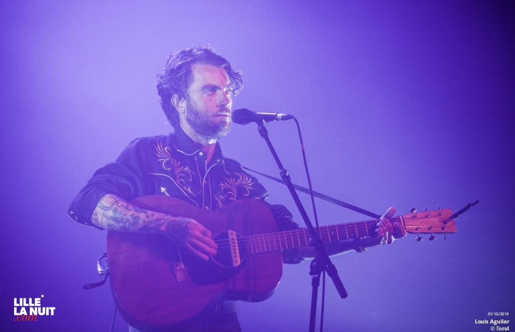 Miossec + Louis Aguilar au Théâtre de Bethune en live - photo n°1