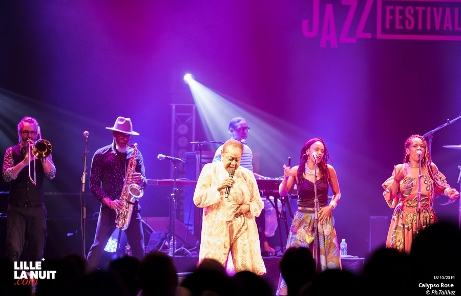 Calypso Rose + Mario Canonge Trio au Tourcoing Jazz Festival en live - photo n°16