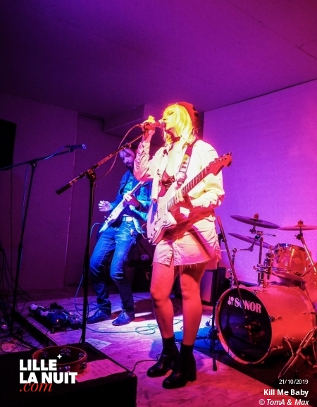 Kill Me Baby + Okay Bye à la Brat Cave en live - photo n°27