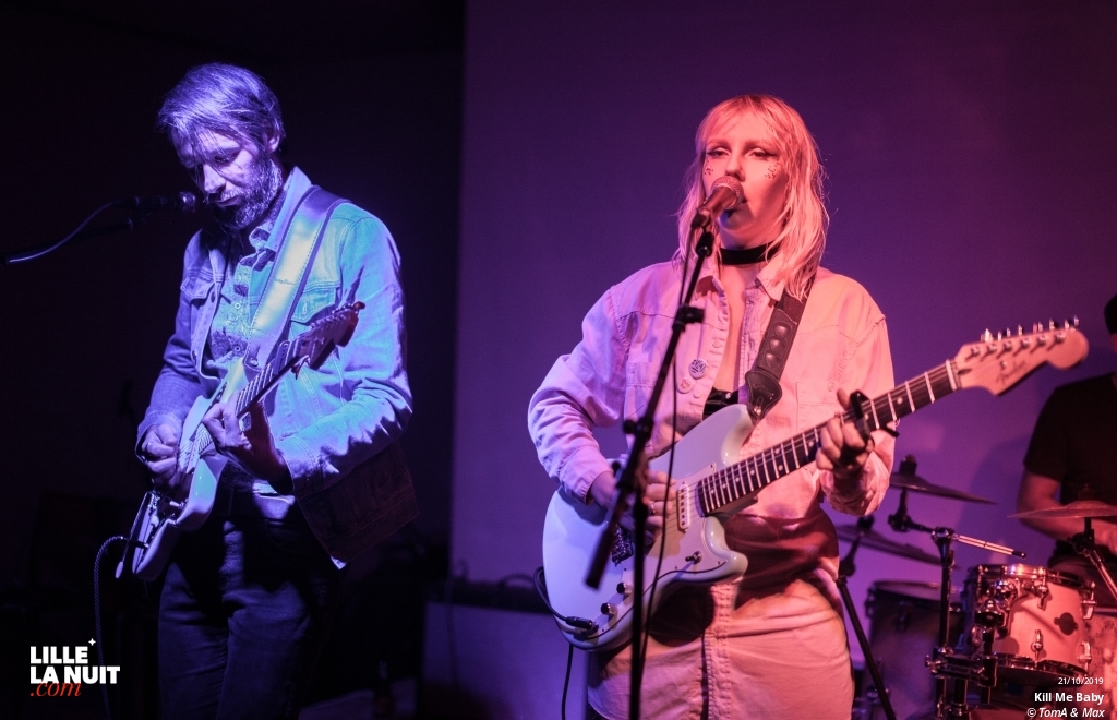 Kill Me Baby + Okay Bye à la Brat Cave en live - photo n°1