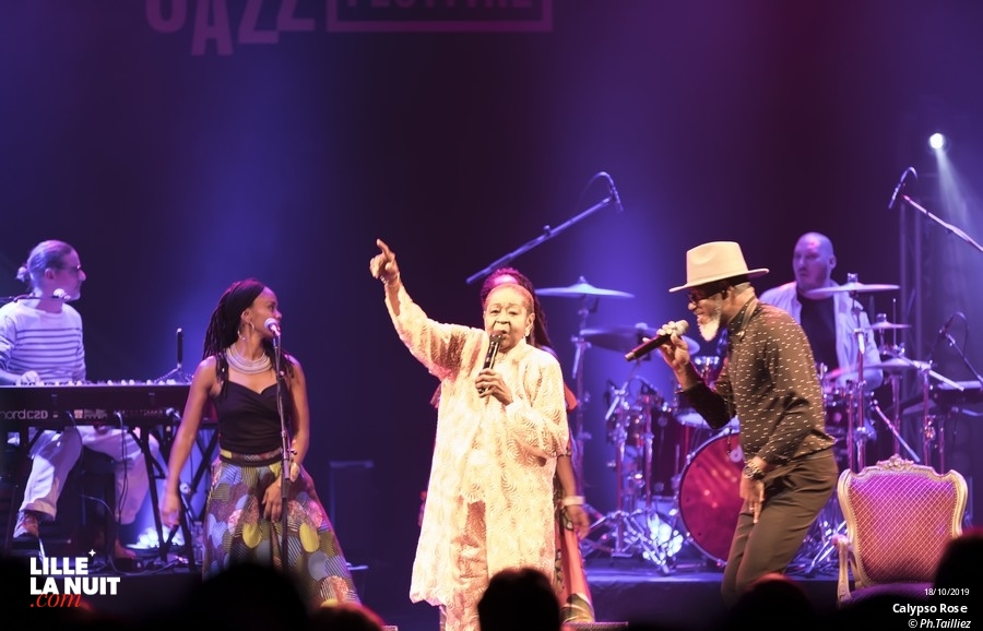 Calypso Rose + Mario Canonge Trio au Tourcoing Jazz Festival en live - photo n°20