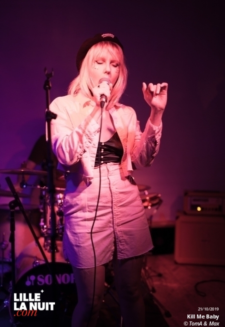 Kill Me Baby + Okay Bye à la Brat Cave en live - photo n°10