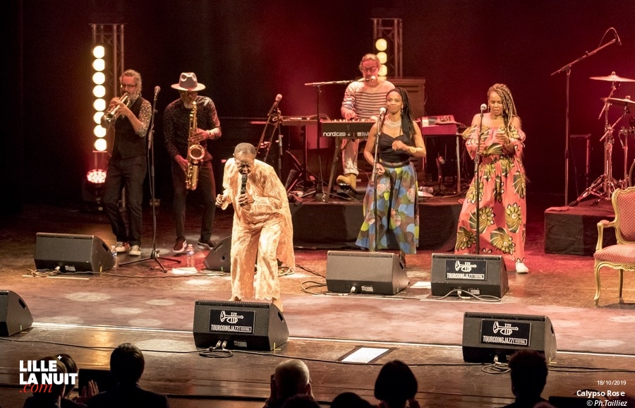 Calypso Rose + Mario Canonge Trio au Tourcoing Jazz Festival en live - photo n°5