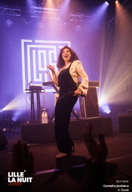 Camelia Jordana + Molto Morbidi au Grand Mix en live - photo n°8