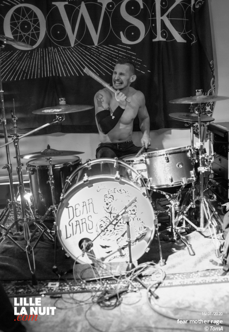 Fear Mother Rage + Dear Liars + Bukowski à la Brat Cave en live - photo n°6