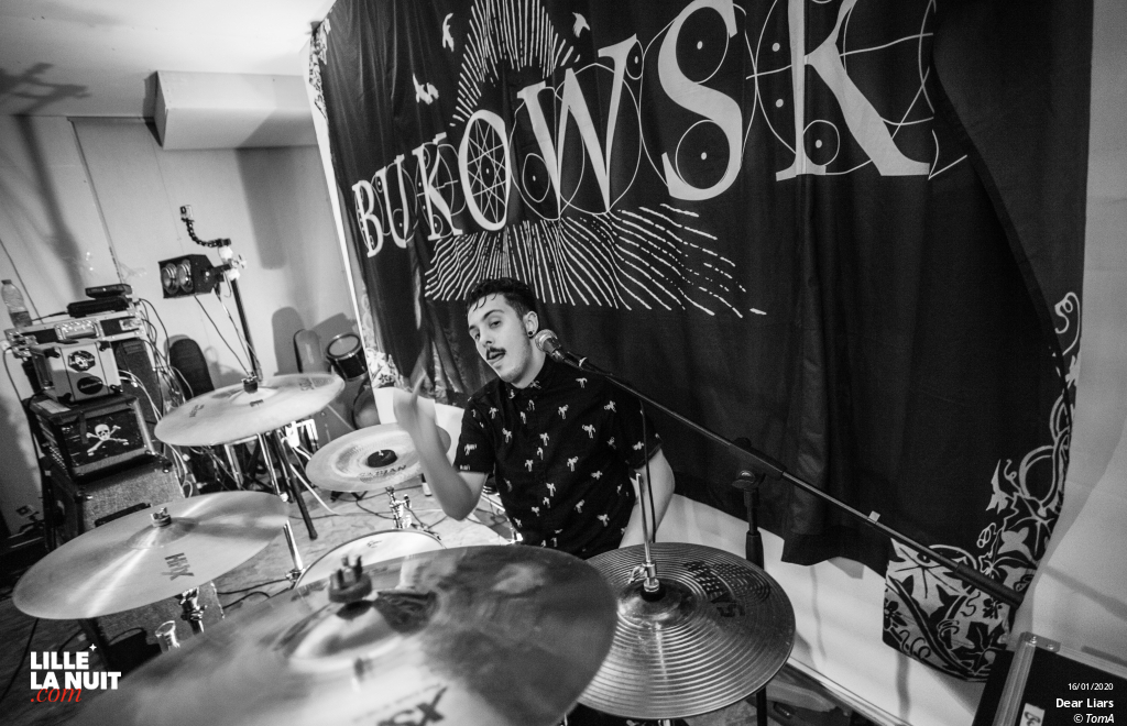 Fear Mother Rage + Dear Liars + Bukowski à la Brat Cave en live - photo n°2