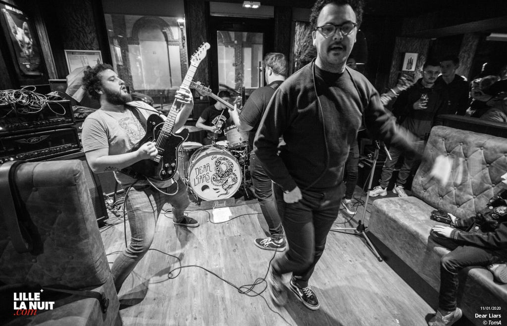 Dear Liars + Burn Teddy Burn au Bar à Quai à Étaples en live - photo n°1