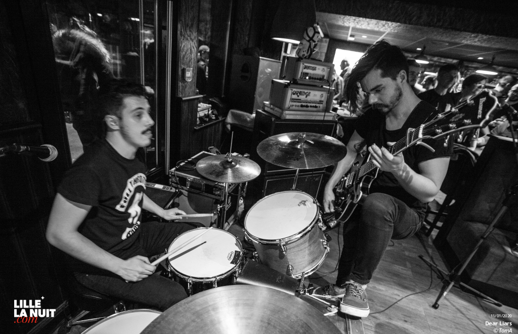 Dear Liars + Burn Teddy Burn au Bar à Quai à Étaples en live - photo n°21