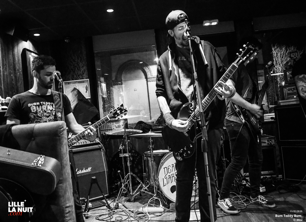 Dear Liars + Burn Teddy Burn au Bar à Quai à Étaples en live - photo n°6