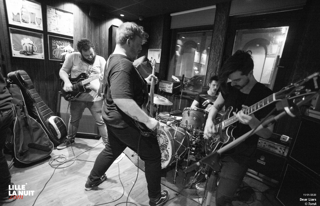 Dear Liars + Burn Teddy Burn au Bar à Quai à Étaples en live - photo n°2