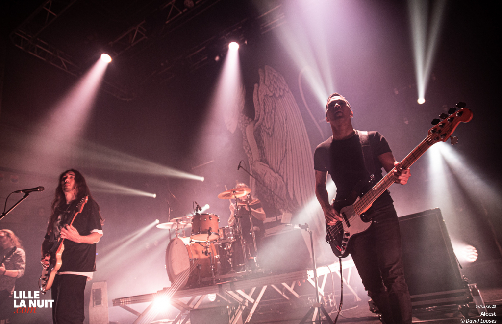 Alcest + Birds In Row + Kælan Mikla au Grand Mix en live - photo n°3