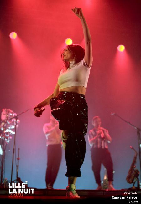 Caravan Palace + Slim & The Beast à l’Aéronef en live - photo n°1