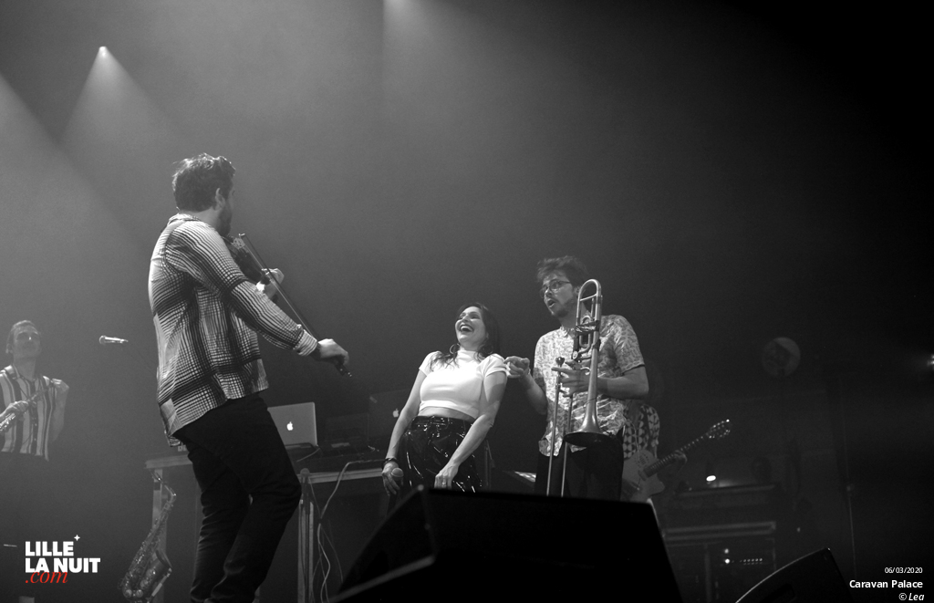 Caravan Palace + Slim & The Beast à l’Aéronef en live - photo n°6