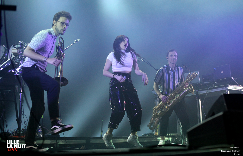 Caravan Palace + Slim & The Beast à l’Aéronef en live - photo n°11