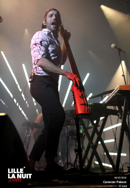 Caravan Palace + Slim & The Beast à l’Aéronef en live - photo n°10