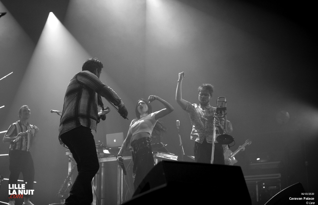 Caravan Palace + Slim & The Beast à l’Aéronef en live - photo n°7