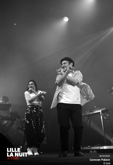 Caravan Palace + Slim & The Beast à l’Aéronef en live - photo n°5