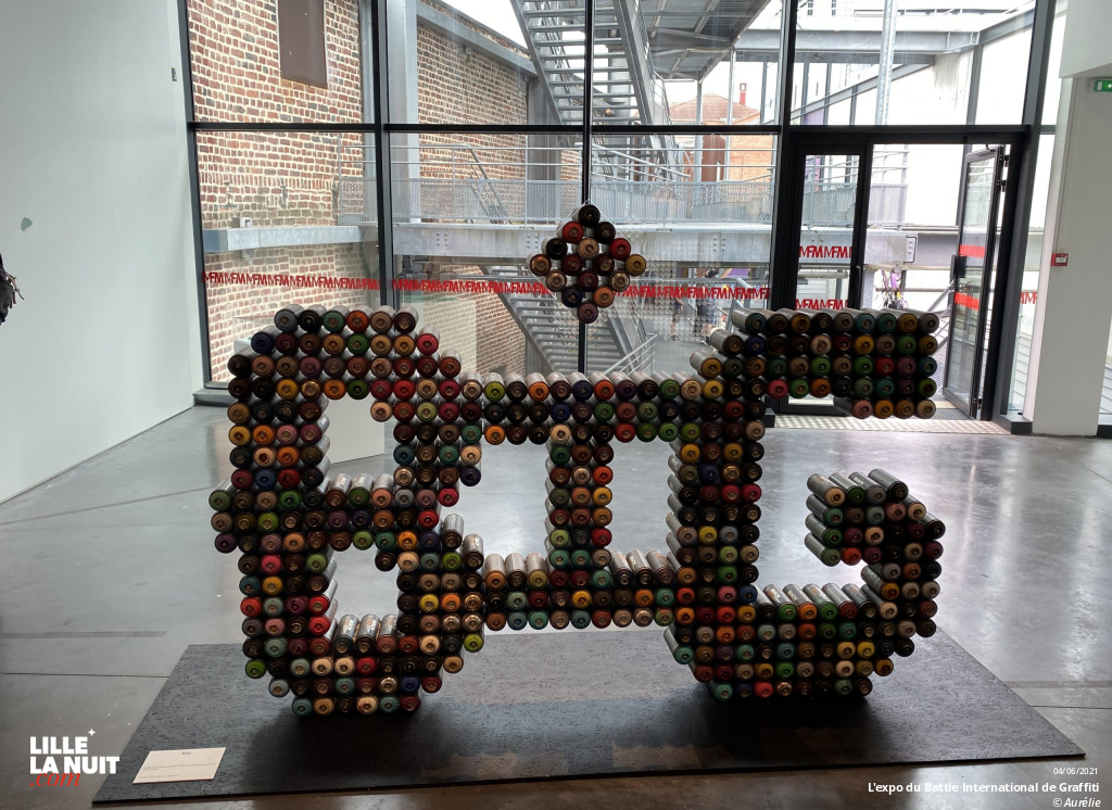 La BIG expo pour les 10 ans du Battle International de Graffiti à la maison Folie Moulins en live - photo n°1
