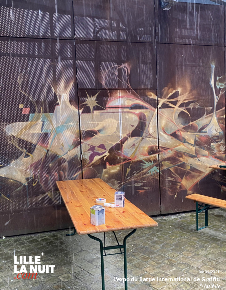 La BIG expo pour les 10 ans du Battle International de Graffiti à la maison Folie Moulins en live - photo n°6