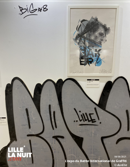 La BIG expo pour les 10 ans du Battle International de Graffiti à la maison Folie Moulins en live - photo n°4