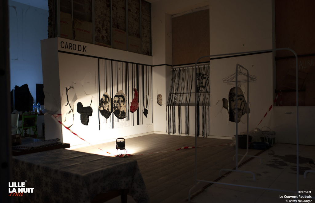 L’expo évolutive et collective du Couvent – Roubaix dans le cadre du Bastringue, sa guinguette urbaine de l’été en live - photo n°1