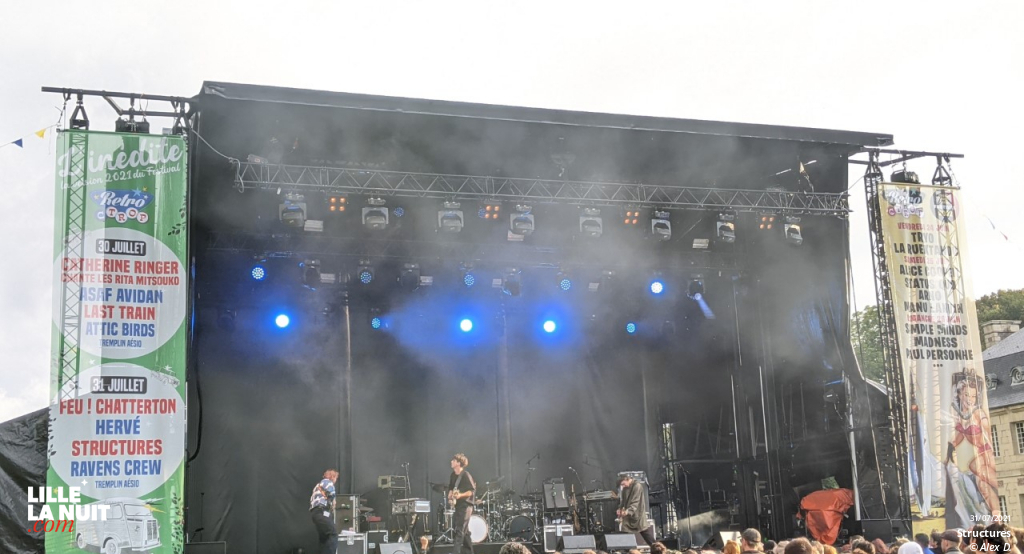 Rétro C Trop : Feu! Chatterton + Hervé + Structures + Ravens Crew en live - photo n°1