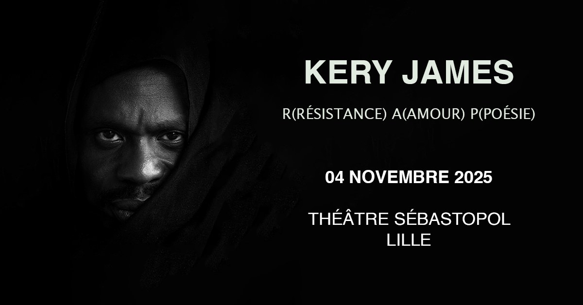 Kery James au Théâtre Sébastopol