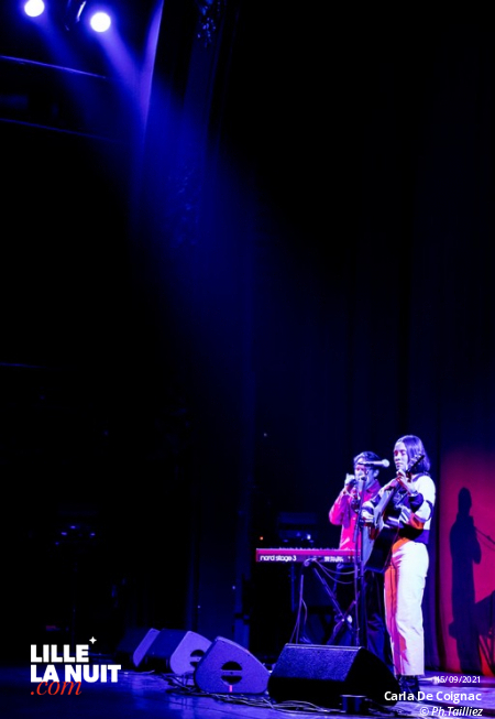 Benjamin Biolay + Carla De Coignac au Théâtre Sébastopol en live - photo n°2