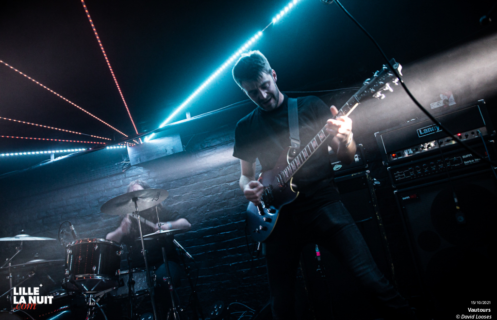 Fange + Vautours à la Cave aux Poètes en live - photo n°1