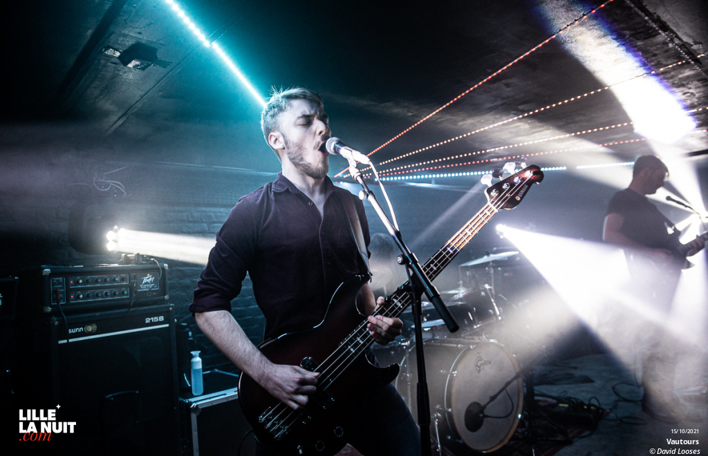 Fange + Vautours à la Cave aux Poètes en live - photo n°2