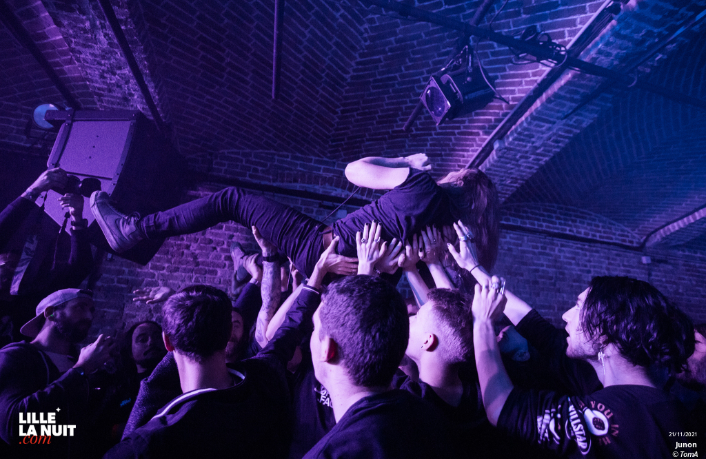 Fall Of Messiah + The Lumberjack Feedback + Junon au Poche en live - photo n°10