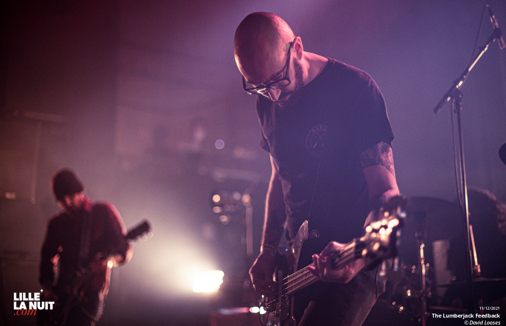 Regarde Les Hommes Tomber + The Lumberjack Feedback au Grand Mix en live - photo n°1