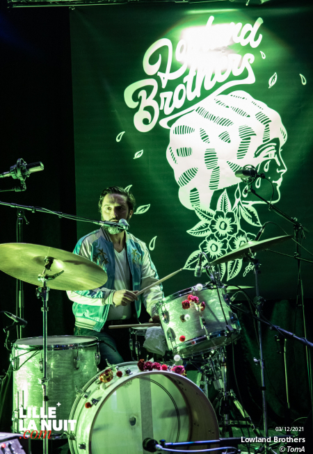 Lowland Brothers + Theo Charaf aux 4Ecluses en live - photo n°13