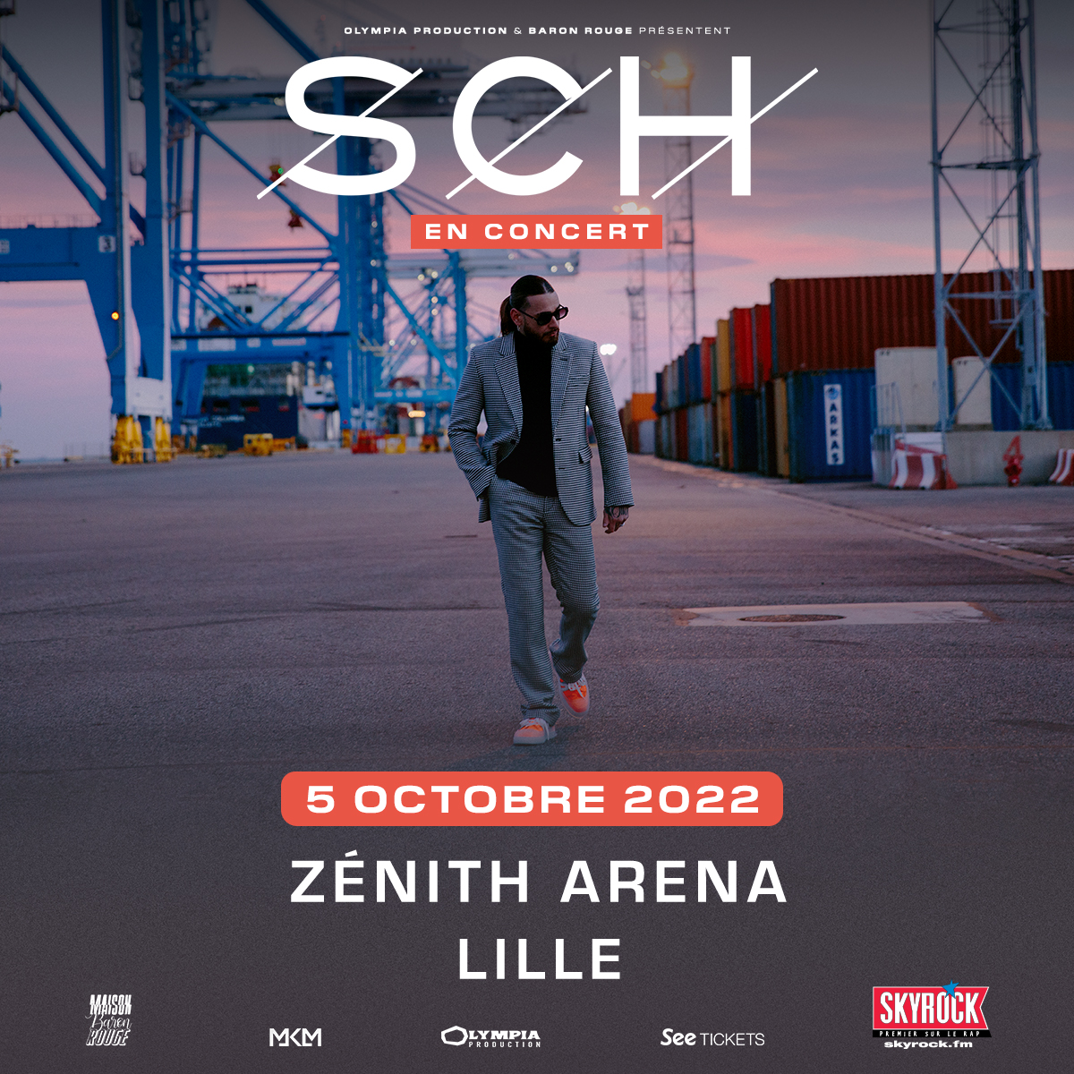 SCH en concert au Zénith de Lille