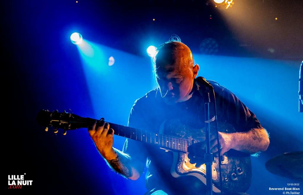 Reverend Beat-Man + Bob Log III à l&rsquo;Aéronef en live - photo n°4