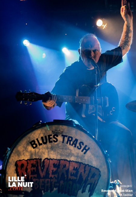 Reverend Beat-Man + Bob Log III à l&rsquo;Aéronef en live - photo n°9
