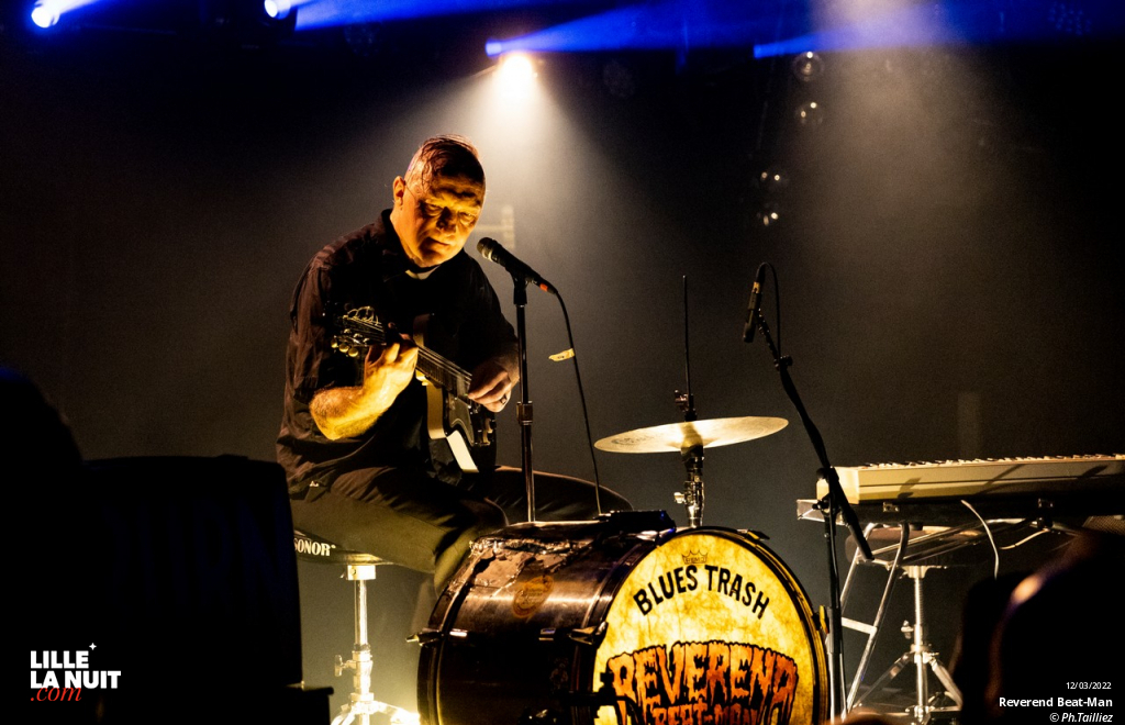 Reverend Beat-Man + Bob Log III à l&rsquo;Aéronef en live - photo n°2