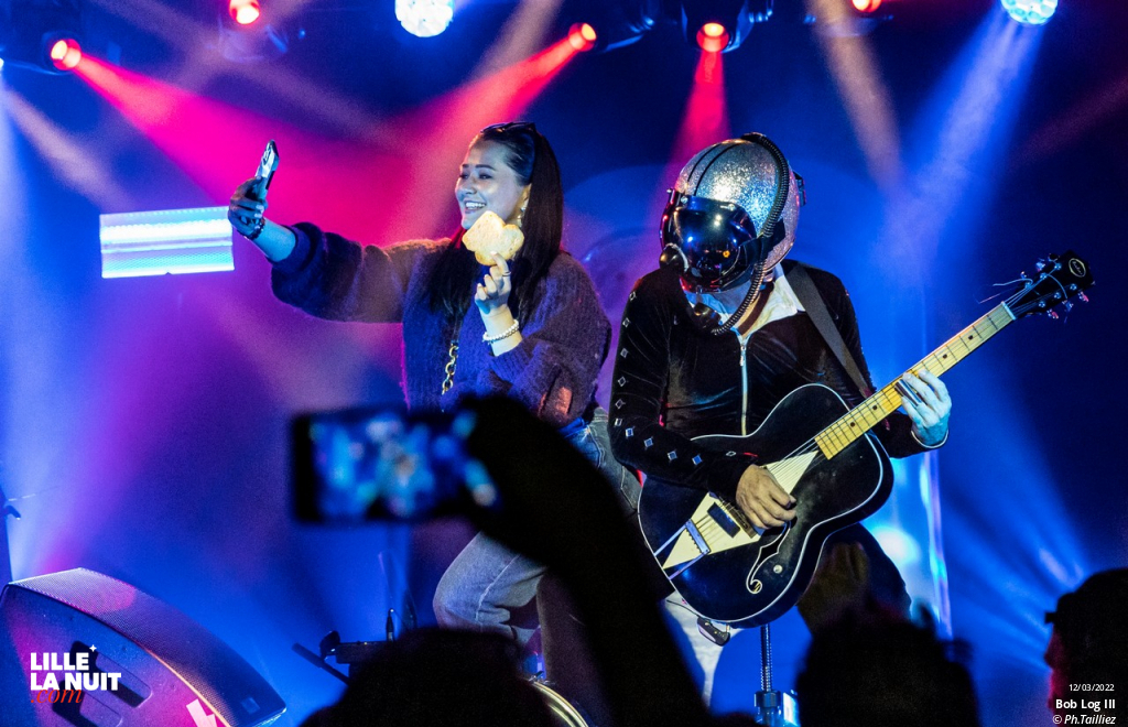 Reverend Beat-Man + Bob Log III à l&rsquo;Aéronef en live - photo n°11