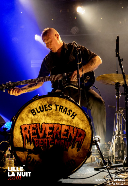 Reverend Beat-Man + Bob Log III à l&rsquo;Aéronef en live - photo n°1